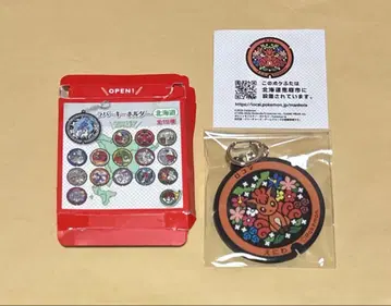 포켓몬 스탬프 러버 키링 로토무 홋카이도 포켓몬