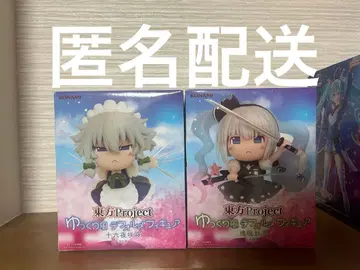 동방Project 유유코풍 SD 피규어 이자요이 사쿠야 & 콘파쿠 요우무