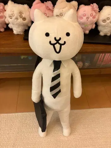 미사용 새상품 택 포함 냥코 대전쟁 네코리맨 BIG 봉제 인형