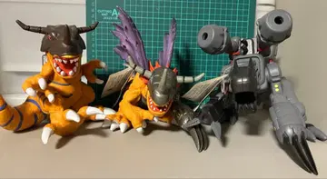 디지몬 다이나모션 소프트 비닐 3체 세트