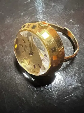 SEIKO 반지 워치 손가락 시계 쿼츠 일본제 레어