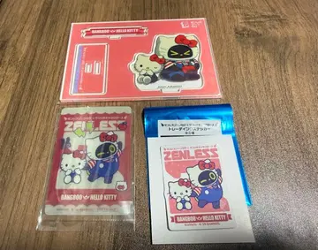 젠제로 산리오 콜라보 애니메이트 아크릴 스탠드 스티커 구매 혜택