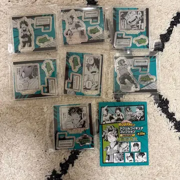 나의 히어로 아카데미아 미도리야 이즈쿠 아크릴 피규어 컬렉션 7개 세트