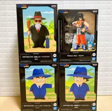 드래곤볼 SOFVI MATES 수트 스타일 야무치 4체 세트!