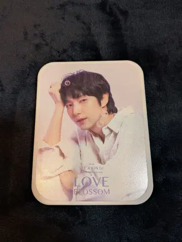 이준기 틴케이스 & 클리어 카드