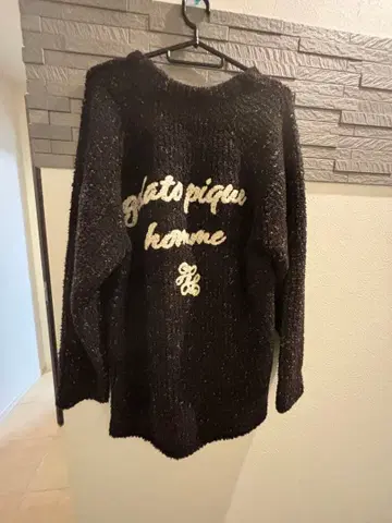 젤라또피케옴 파우더 멜란지 모코 풀오버