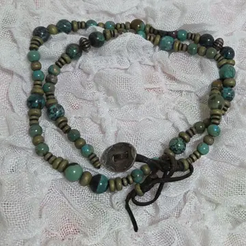 플랫 헤드 터콰이즈 팔찌 목걸이 THE FLATHEAD