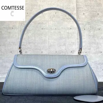 [ 미사용급 ] COMTESSE 호스 헤어 고급 컬러 핸드백 정가 62만