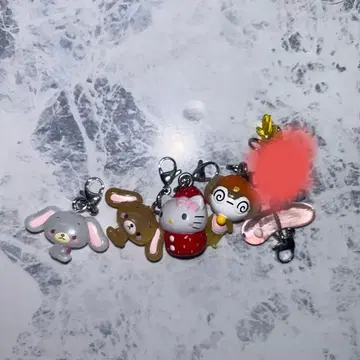 산리오 개구리 중사 케로로 메지루시 액세서리 세트