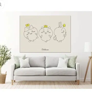 치이카와 패브릭 포스터