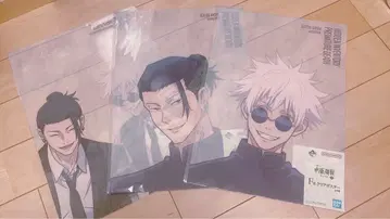 제일복권 주술회전 회옥옥절 F상 클리어 포스터