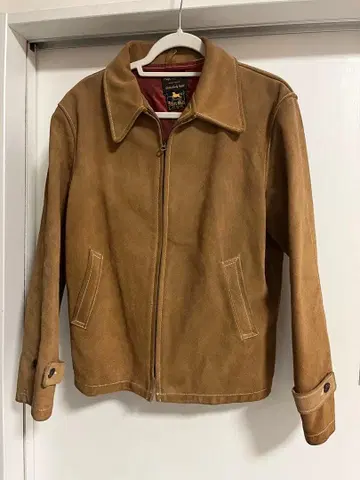 동양 엔터프라이즈 스타일 아이즈 슈가케인 스웨이드 자켓