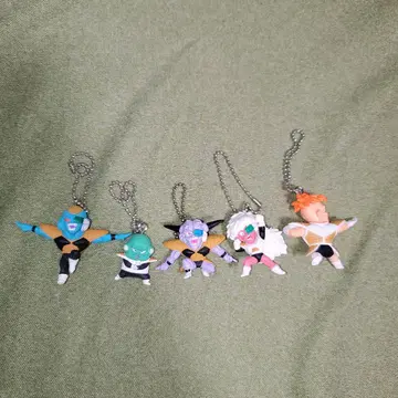 드래곤볼 UDM 기뉴특전대 5체 세트 모음 키링