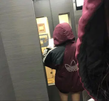 90s adidas 다운 자켓