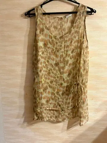 TRANSIT PAR-SUCH 꽃 패턴 튜닉 (실크)