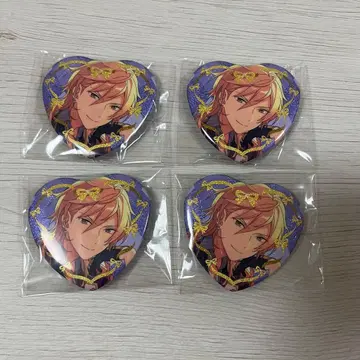 앙스타 히카제 카오루 10주년 팝업 라메키라 하트 캔배지