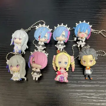 Re: 제로부터 시작하는 이세계 생활 리제로 컬렉션 피규어 8체 세트