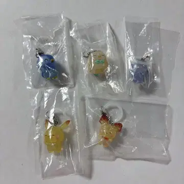 포켓피스 메지루시 액세서리 컴플리트 팽도리 피카츄 피츄