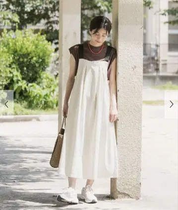 어반 리서치 도어스 워크 점프수트 아이보리