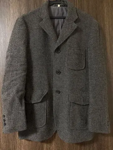 무인양품 MUJI Labo 울 트위드 자켓