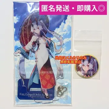 Fate FGO Fes 토모에 고젠 아처 인페르노 아크릴 스탠드 캔뱃지