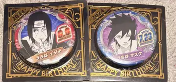 NARUTO 생일 캔뱃지 2024 우치하 이타치 우치하 사스케