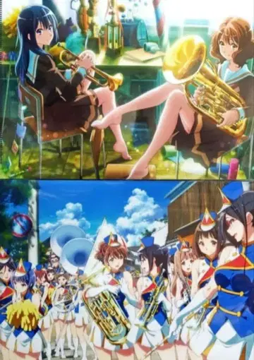 울려라! 유포니움 A4 클리어 파일 2장 세트