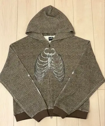 noremid 본 서멀 집업 후드티 large