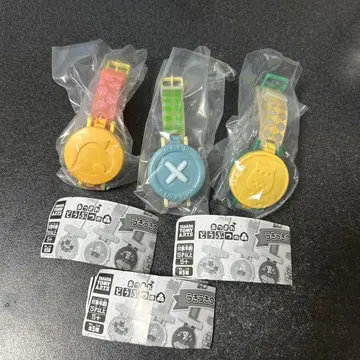 모여봐요 동물의 숲 두근두근 워치 모동숲 가챠가챠 3개 세트