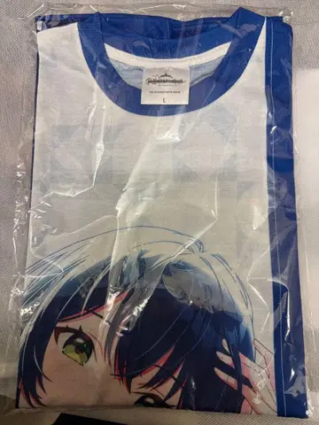 학원 아이돌 마스터 풀 그래픽 T셔츠 츠키무라 테마리 L 사이즈