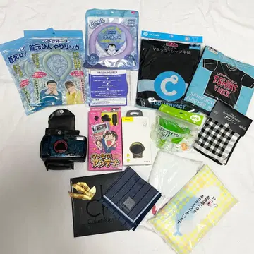 레트로 필름 카메라 산리오 배드마츠마루 목 시원한 링 등 묶음 판매