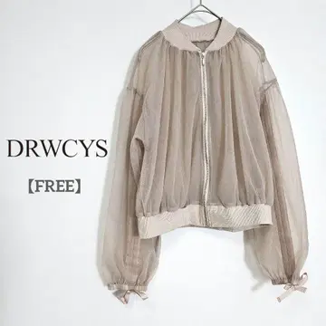 [ 새상품급 ] DRWCYS 도로시 튤 MA-1 시어 블루종 그레이 F