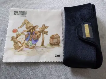 파이널 판타지 IX Zoff 콜라보 비비 안경닦이 안경 케이스
