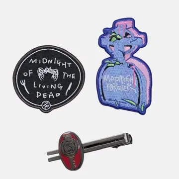 계속 한밤중이면 좋을 텐데 ZOMCRA 가챠 와펜 넥타이핀