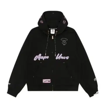 aape 후드티 지퍼 후드티 상의