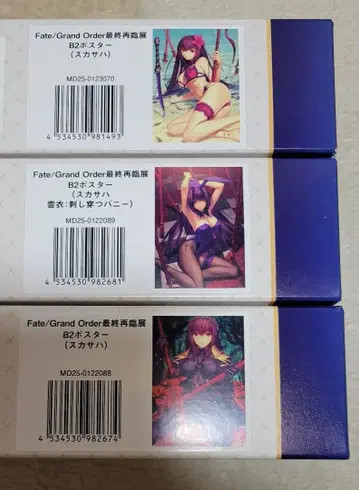 Fate FGO 최종 재림전 B2 포스터 스카사하 세트
