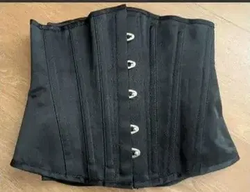 EXCENTRIQUE ] 새틴 코르셋 블랙