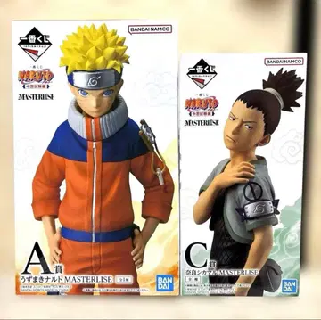 제일복권 NARUTO 중급닌자 시험편 A상 나루토 C상 시카마루 피규어