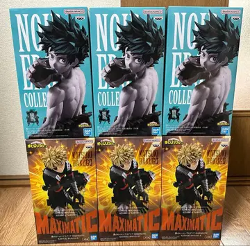 나의 히어로 아카데미아 미도리야 이즈쿠 바쿠고 카츠키 피규어 6개 세트