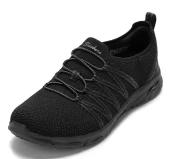 SKECHERS Air Cooled Arch Fit 블랙 스니커즈
