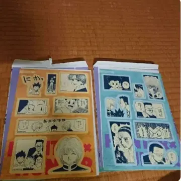 HUNTER x HUNTER 112 씰 시트 컬렉션 크라피카 클로로