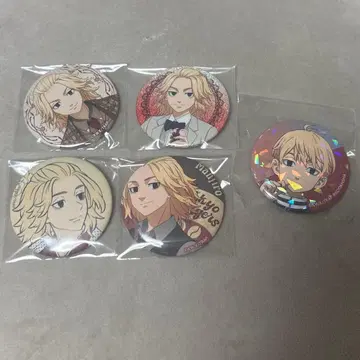 도쿄 리벤저스 중외광업 캔뱃지 사노 만지로 마이키