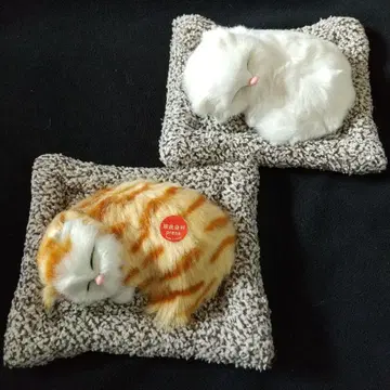 고양이 봉제 인형 2종