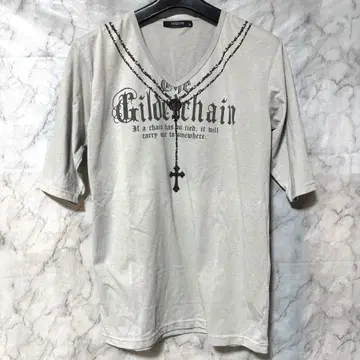 y2k 00s archive 티셔츠 크로스 십자가 로자리오