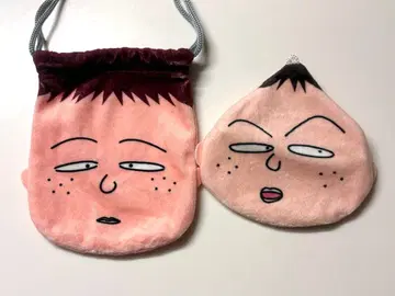 마루코는 아홉살 나가사와 군 가챠가챠 복조리 파우치