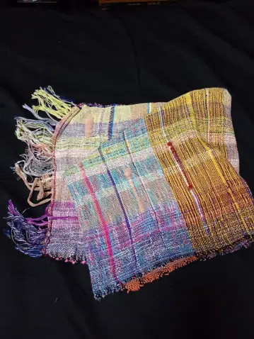 미사용. 사오리 직조 스톨