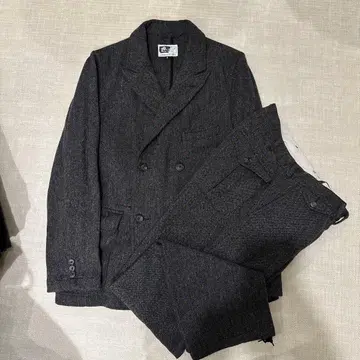 [ 셋업 ] 엔지니어드 가먼츠 헤링본 더블 버튼