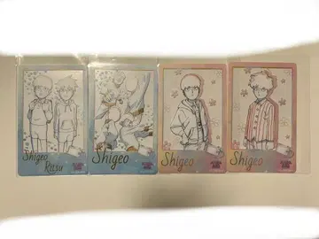 몹사이코 100 중국 한정판 클리어 카드 카게야마 시게오