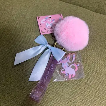 님피아 키링 이브이 컬렉션 복슬복슬 포켓몬 센터