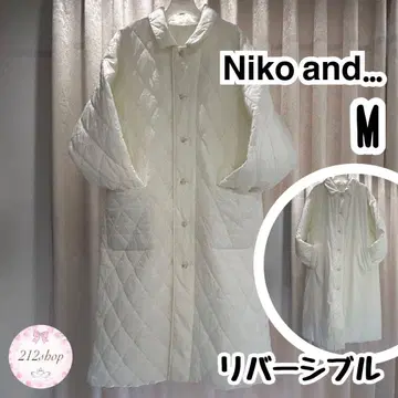 [ 에코 메루카리 편 ] Niko and - 라이트 충전솜 코트 리버서블